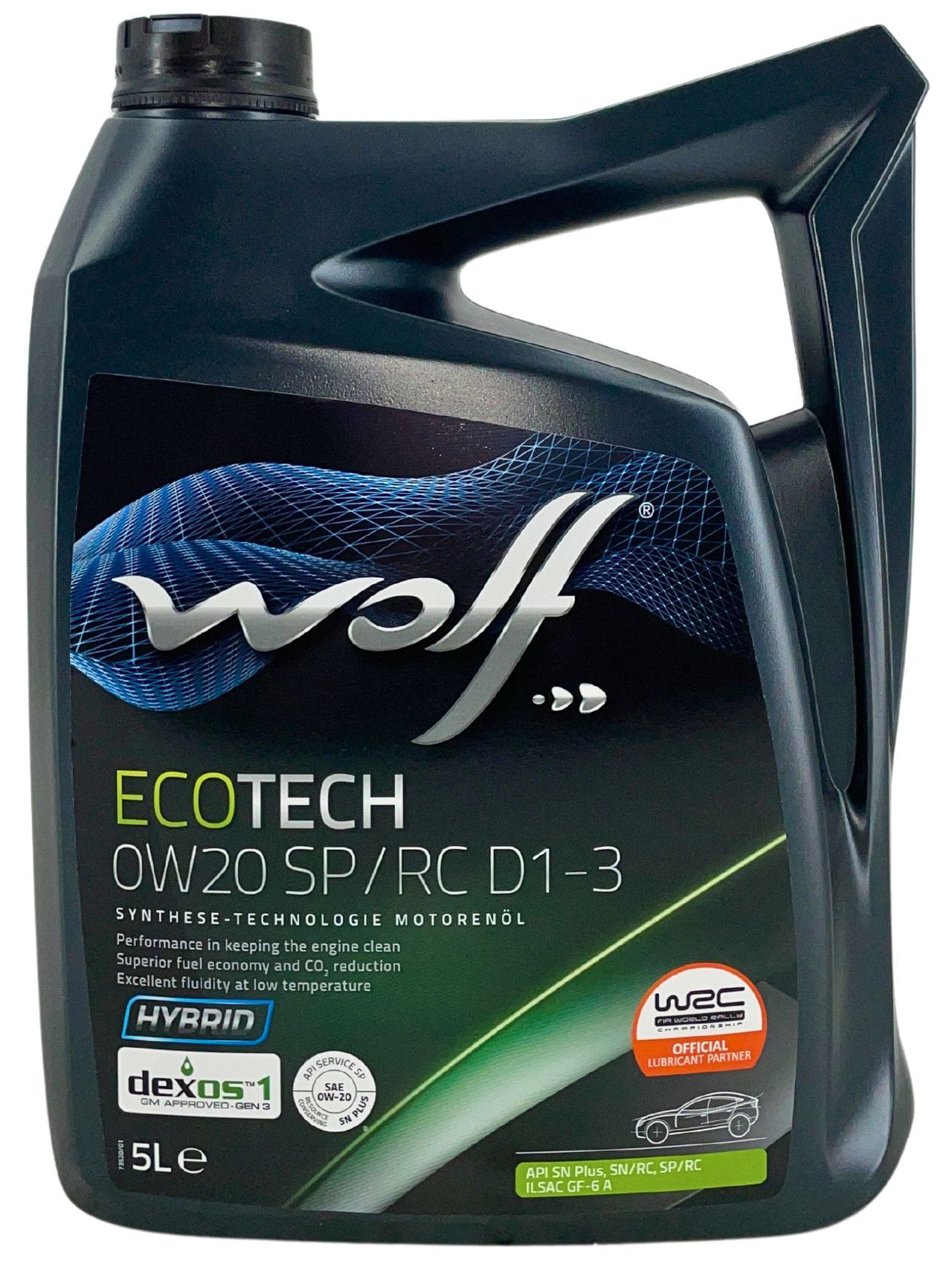 Wolf EcoTech 0W-20 SP/RC D1-3 5 Liter