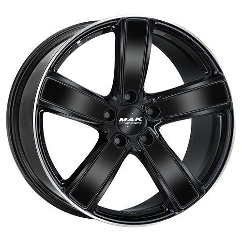 MAK TURISMO-D-FF gloss black mirror 10.0Jx21 5x130 ET50