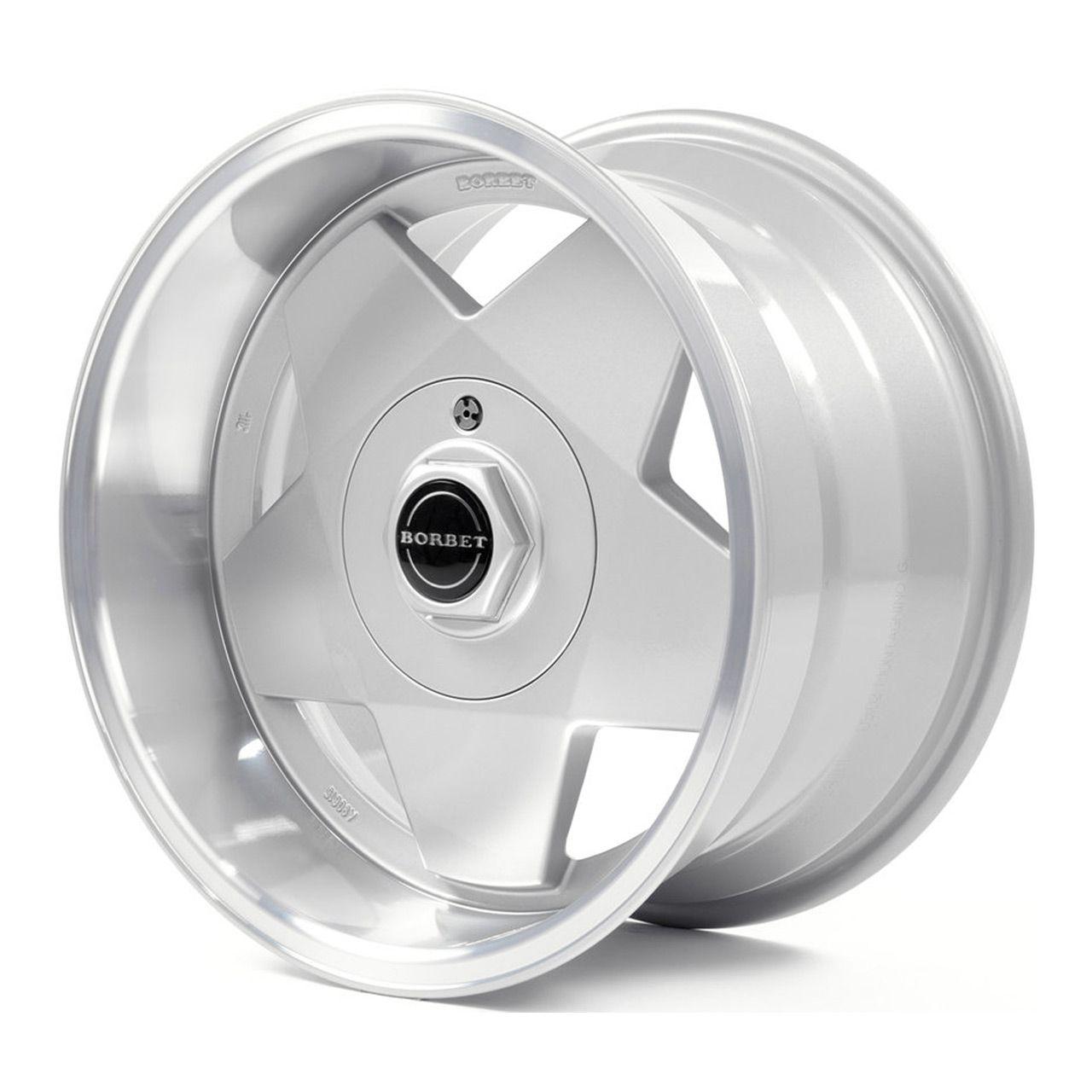 BORBET DESIGN A silber poliert 7.0Jx15 4x100 ET25