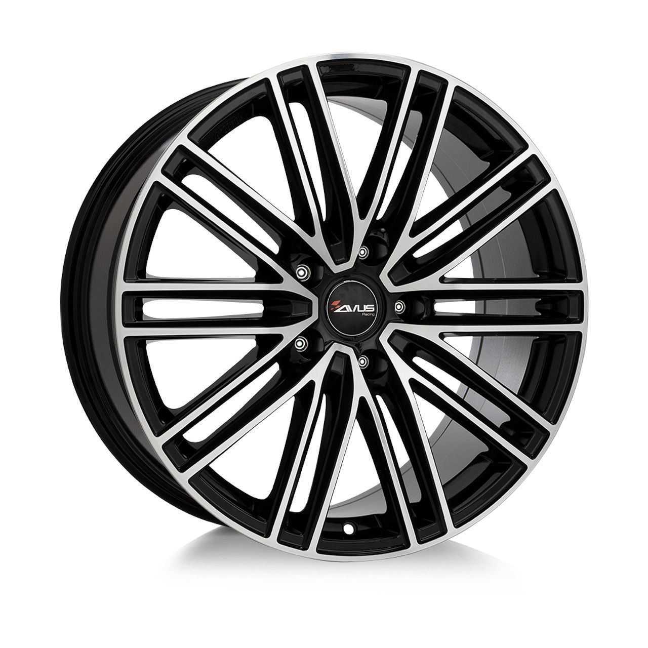 AVUS RACING AC-M08 black polished 11.5Jx21 5x130 ET69