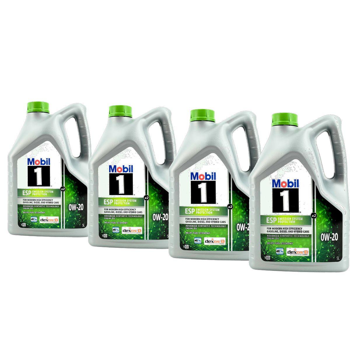 Mobil 1 ESP X2 0W-20 4x5 Liter