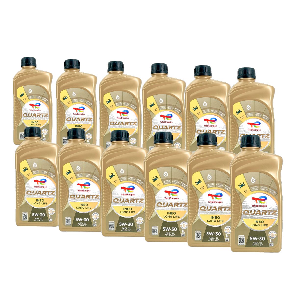 Total Quartz Ineo Longlife 5W-30 12x1 Liter