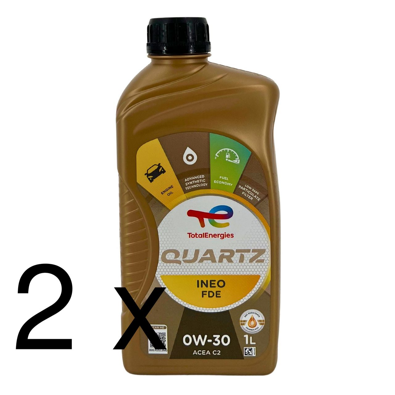 Total Quartz Ineo FDE 0W-30 2x1 Liter Total Quartz Ineo FDE 0W-30 2x1 Liter