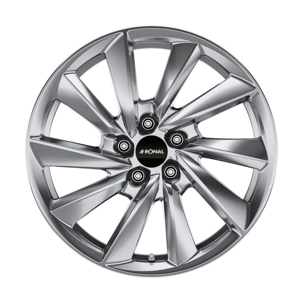 RONAL RONAL R70-BLUE platinum silver 7.5Jx18 5x112 ET25
