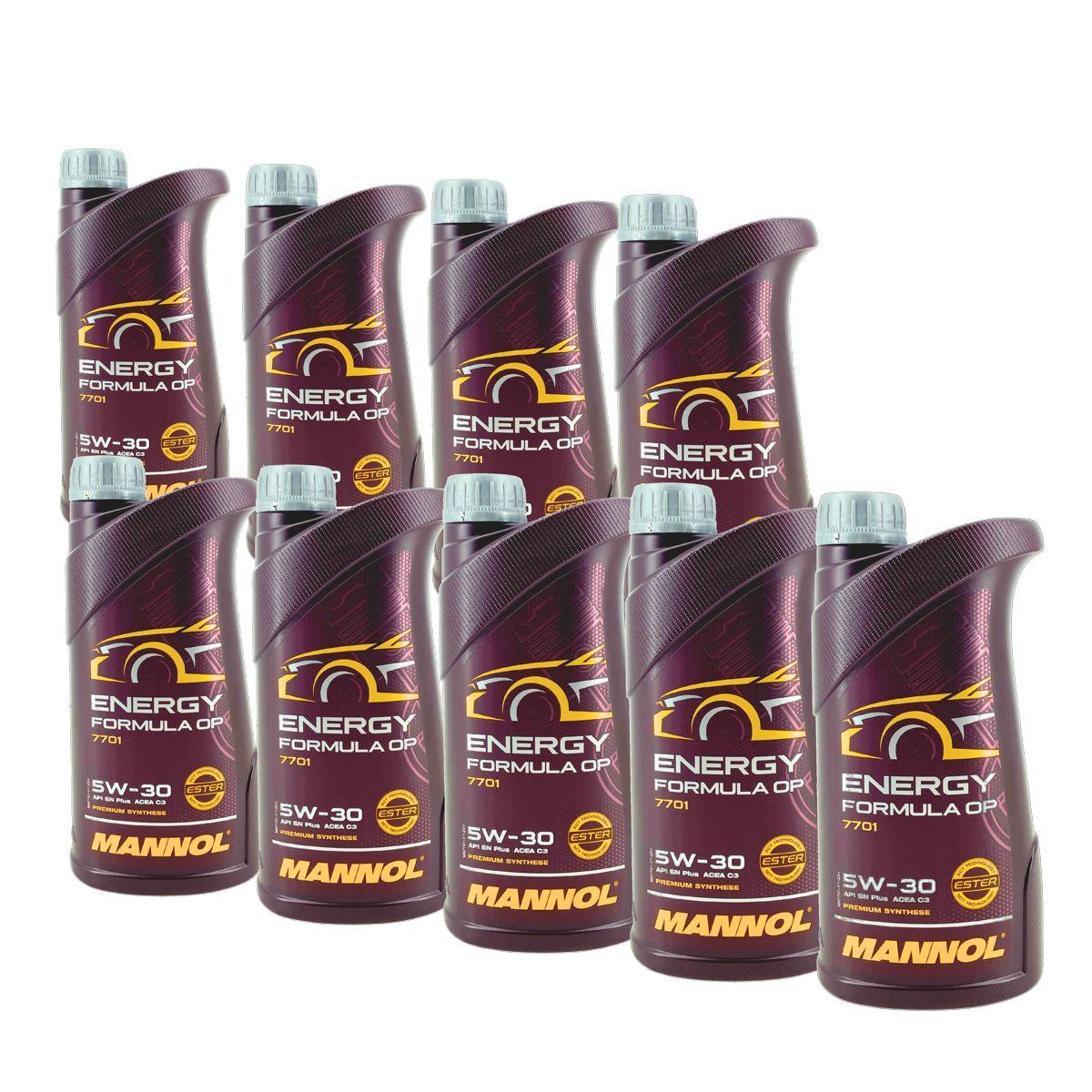 Mannol Energy Formula OP 5W-30 9x1 Liter