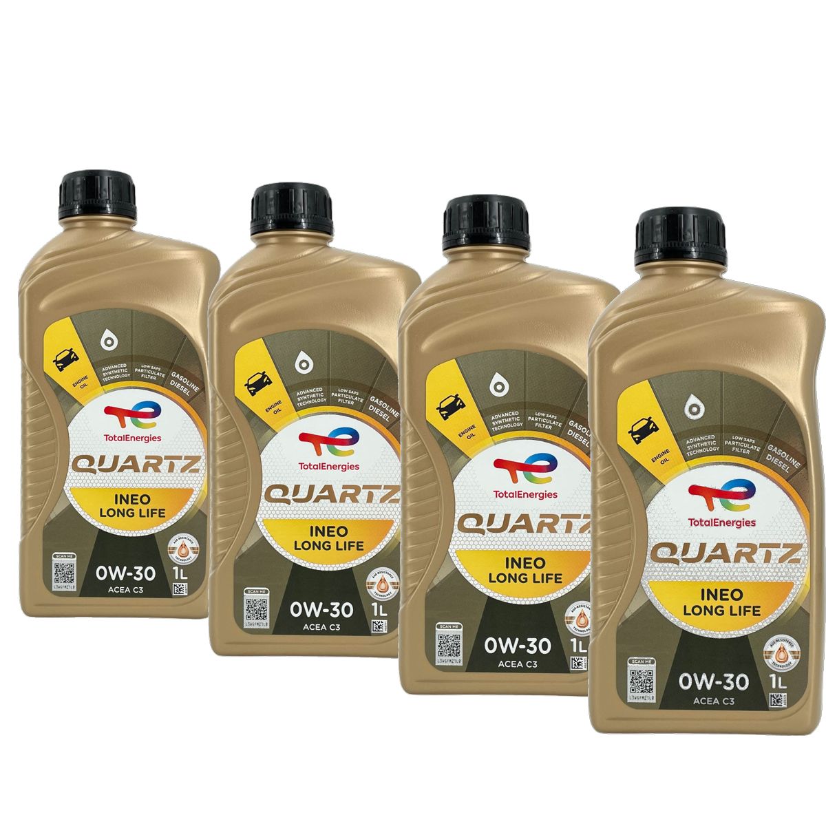 Total Quartz Ineo Long Life 0W-30 4x1 Liter