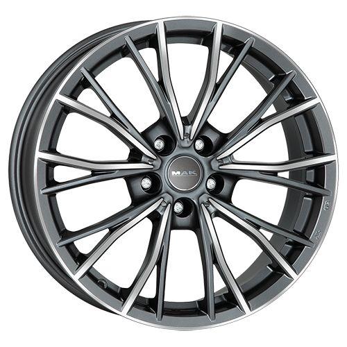 MAK MARK-D gun metal mirror face 9.0Jx20 5x120 ET35