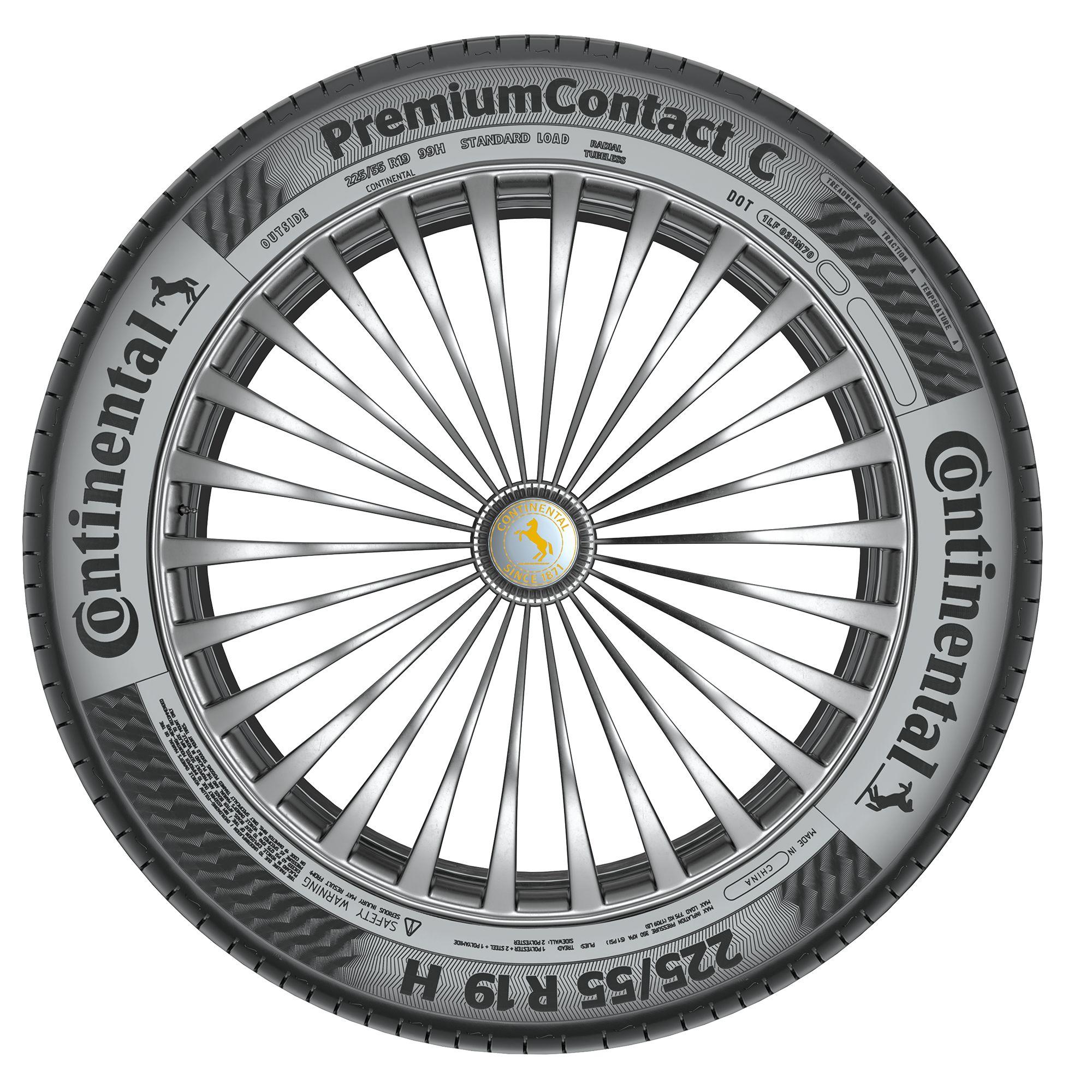 CONTINENTAL PREMIUMCONTACT C (EVc) 255/50R19 107W (EVc) XL FR BSW