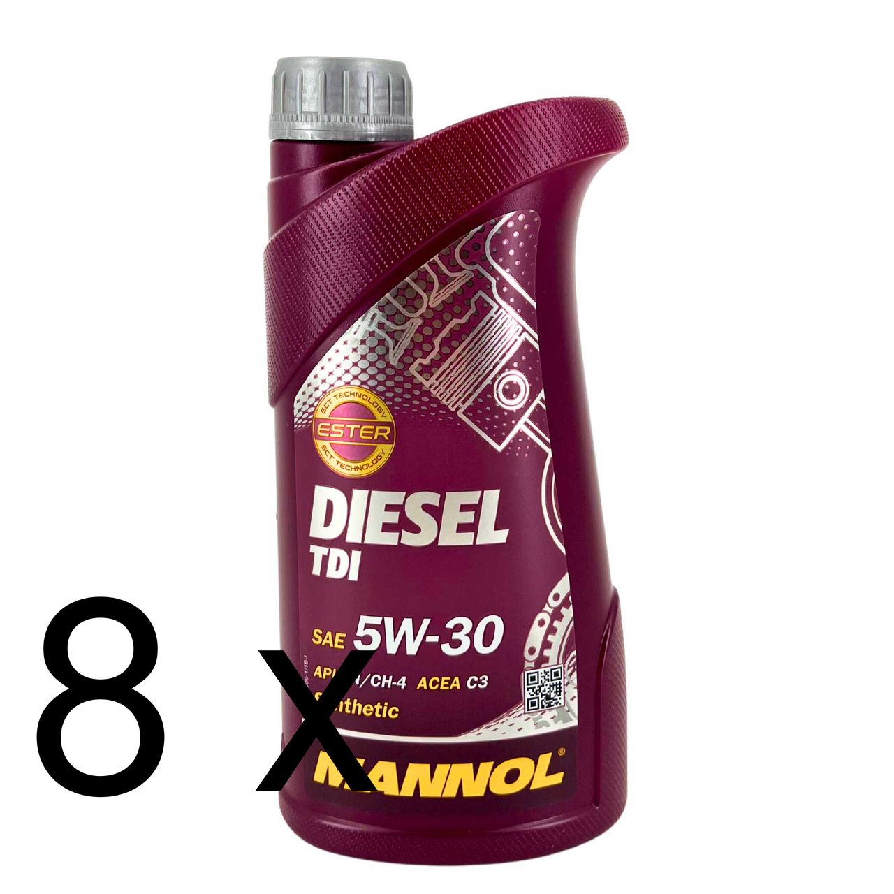 Mannol Diesel TDI 5W-30 8x1 Liter Mannol Diesel TDI 5W-30 8x1 Liter