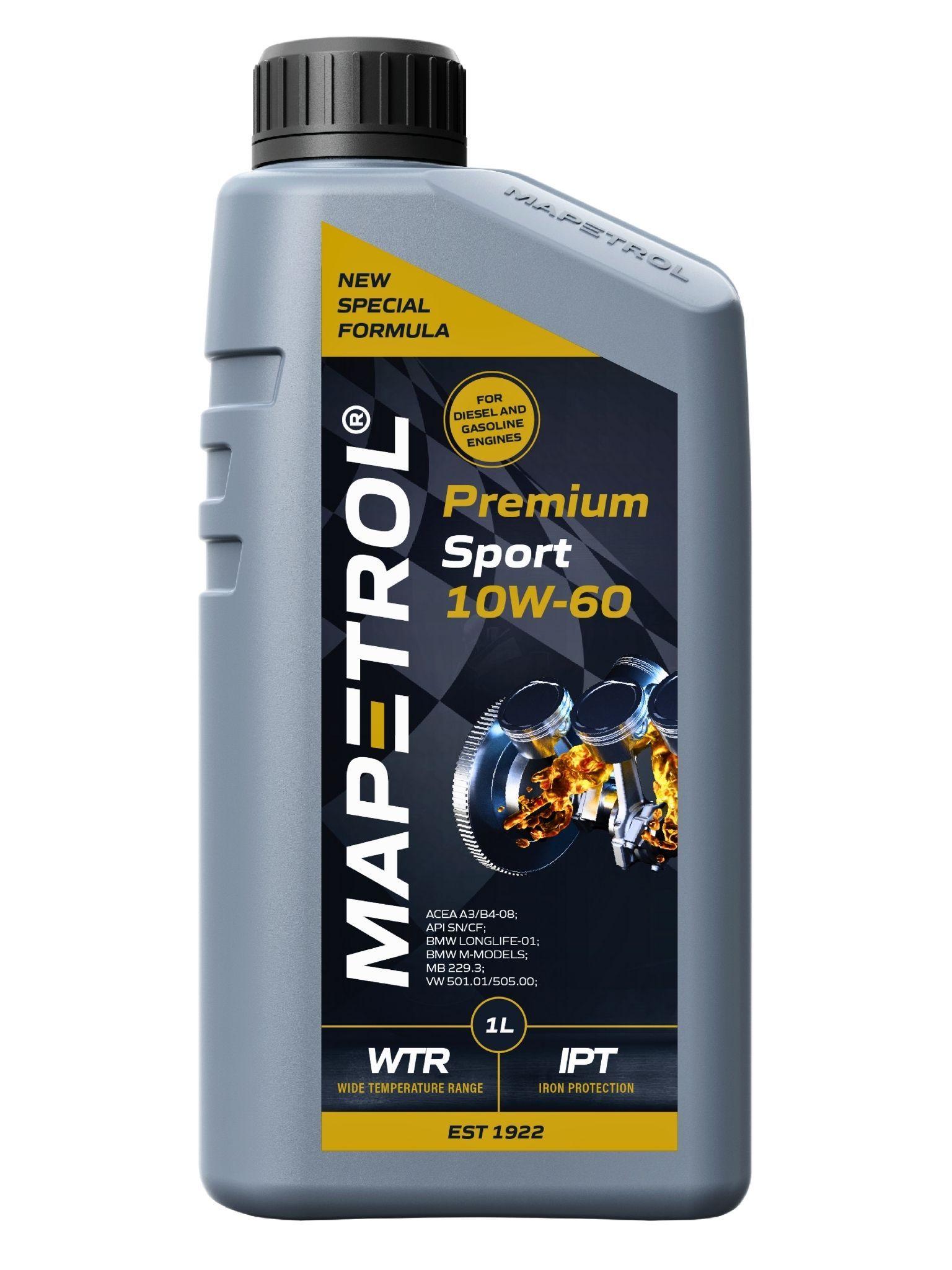 Mapetrol Premium Sport 10W-60 1 Liter