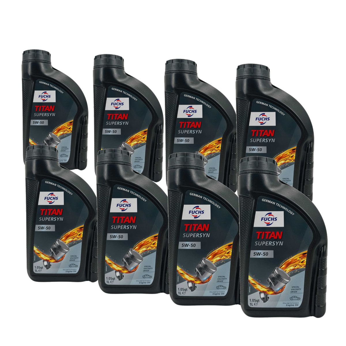 Fuchs Titan Supersyn 5W-50 8x1 Liter
