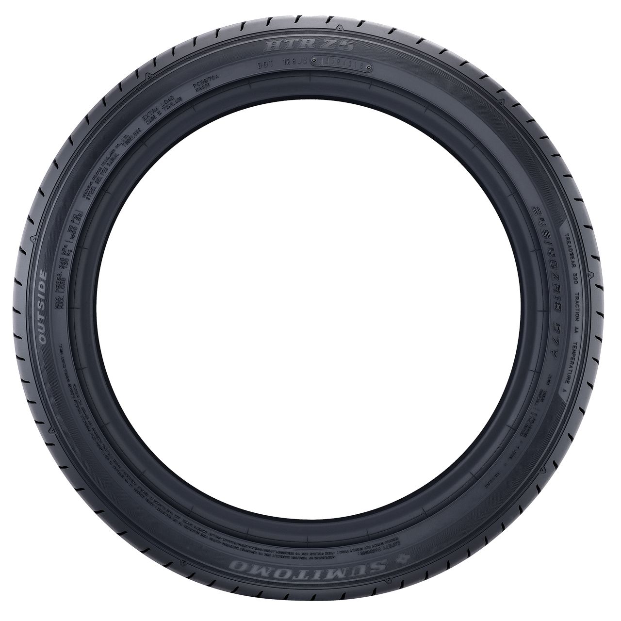 SUMITOMO HTR Z5 225/40R18 92Y MFS BLK XL