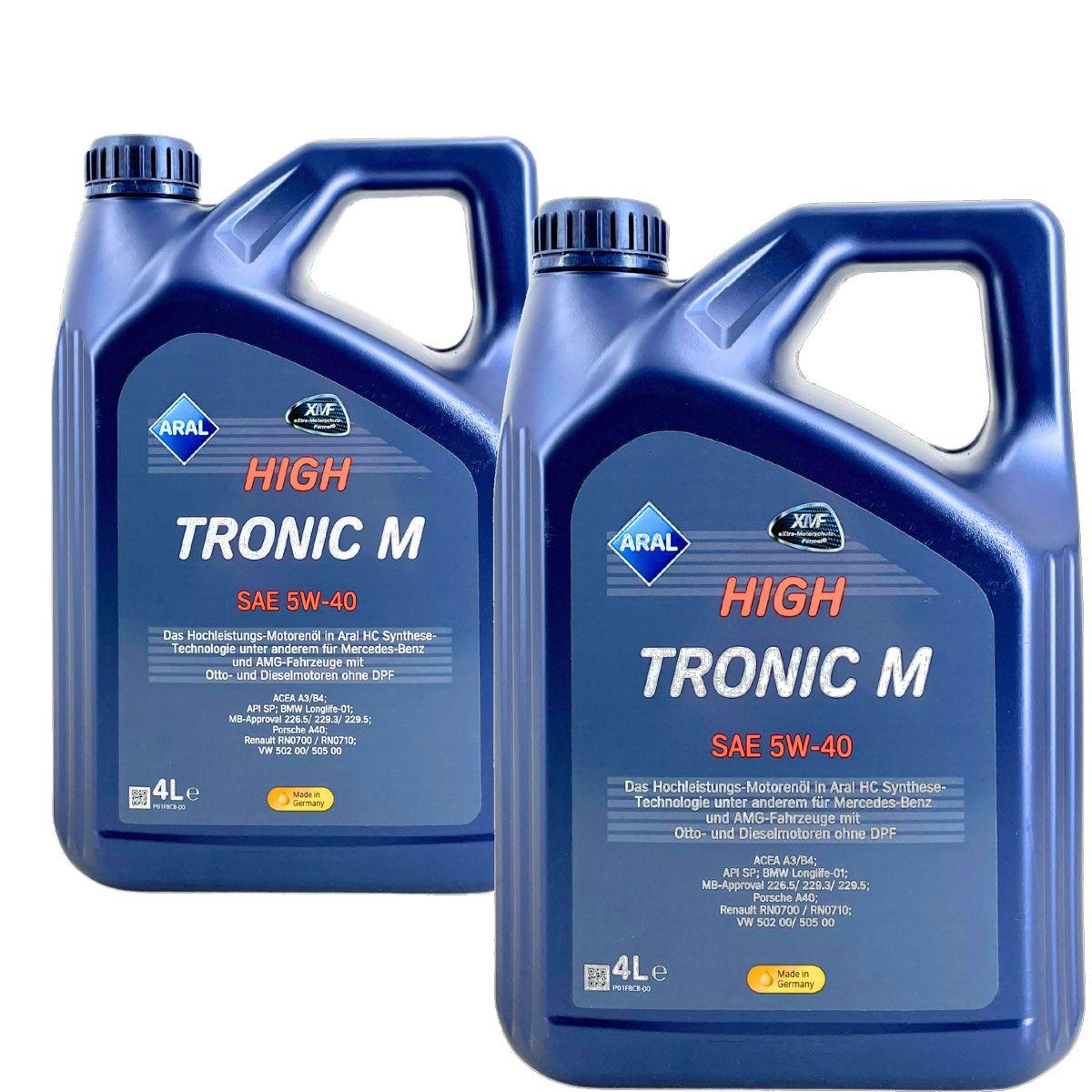 Aral HighTronic M 5W-40 2x4 Liter