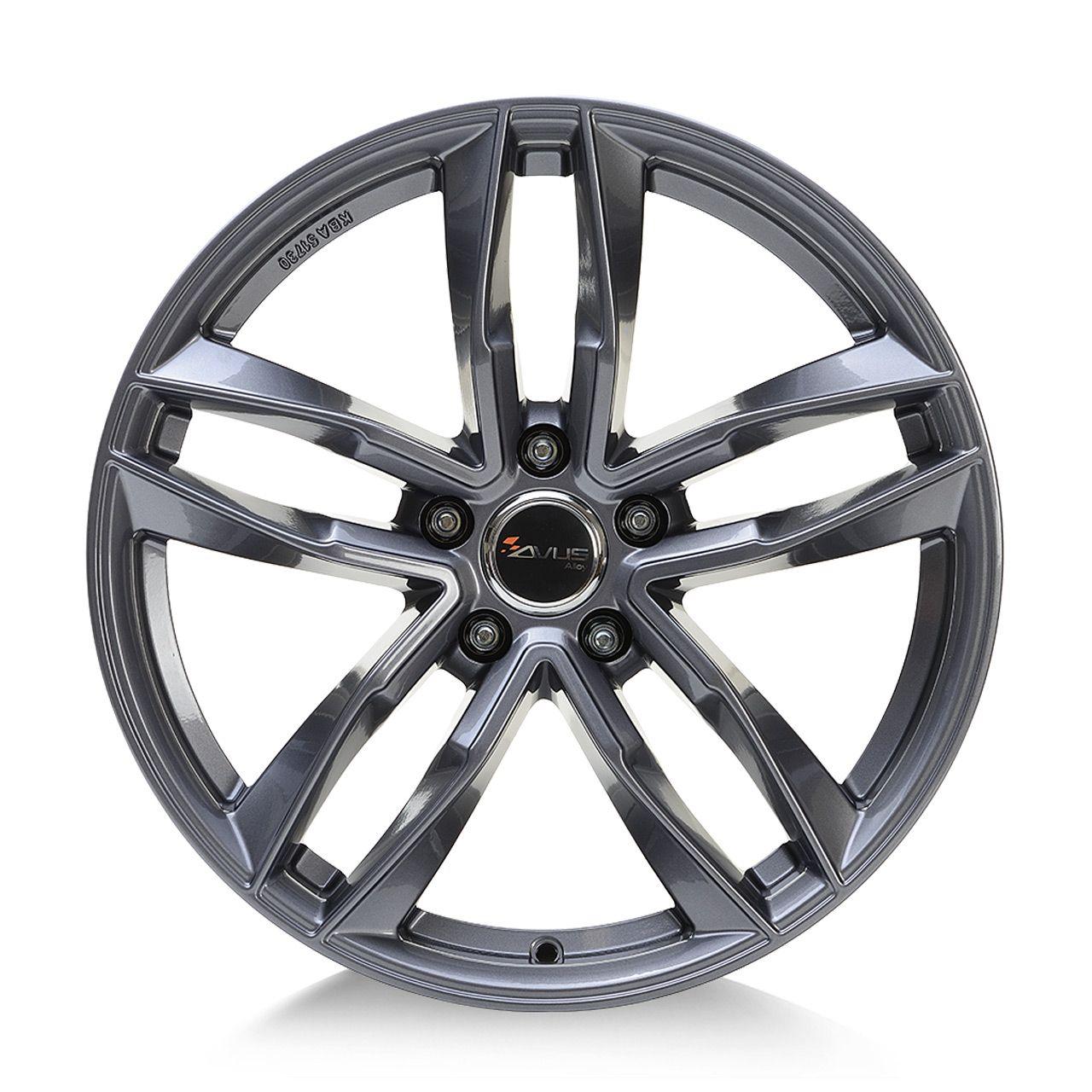 AVUS RACING AF16 anthracite 7.5Jx17 5x112 ET45