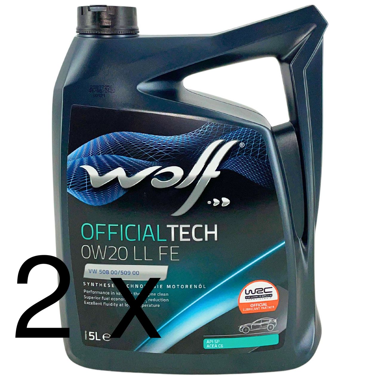 Wolf OfficialTech 0W-20 LL FE 2x5 Liter