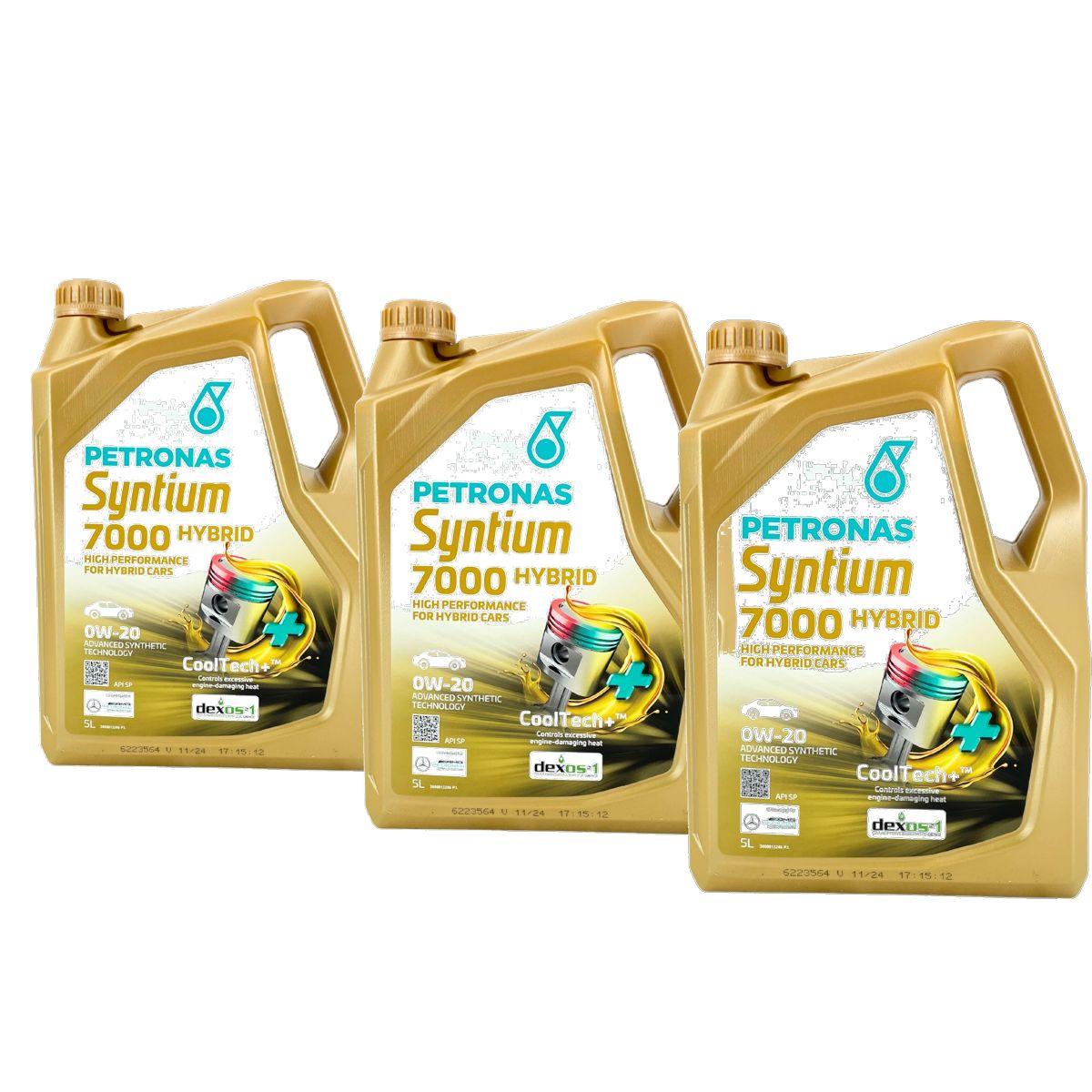 Petronas Syntium Hybrid 0W-20 3x5 Liter