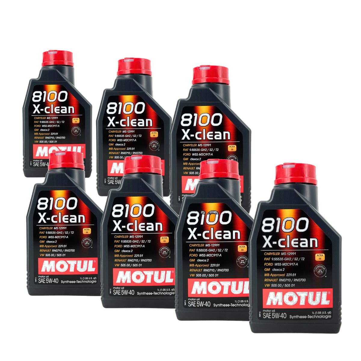 Motul 8100 X-clean 5W-40 7x1 Liter