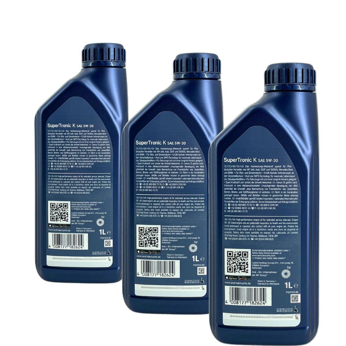 Aral SuperTronic K 5W-30 3x1 Liter