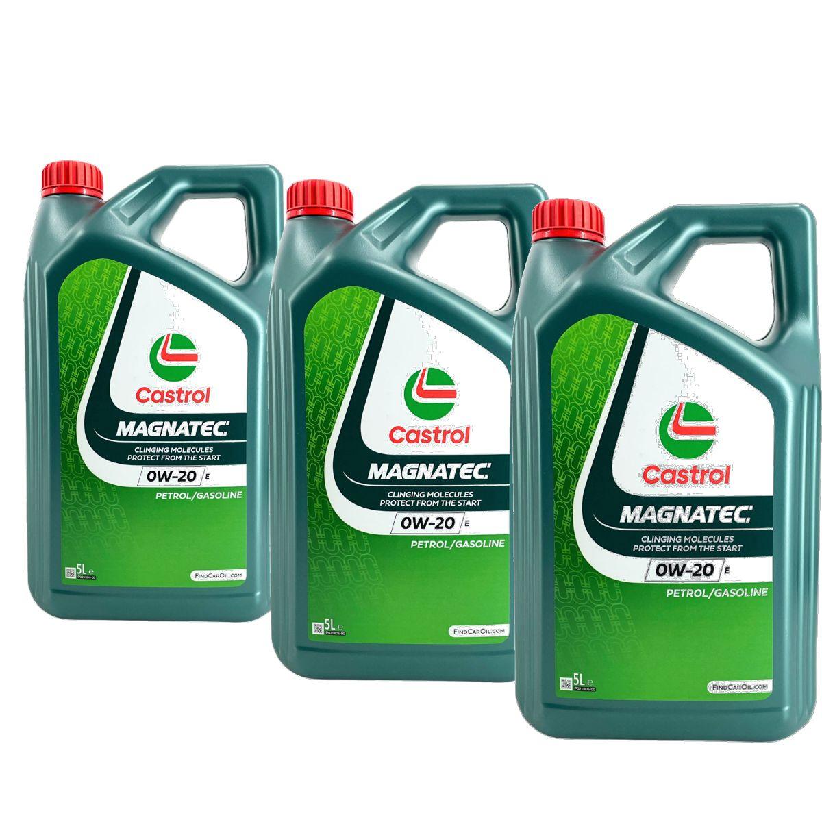 Castrol Magnatec 0W-20 E 3x5 Liter