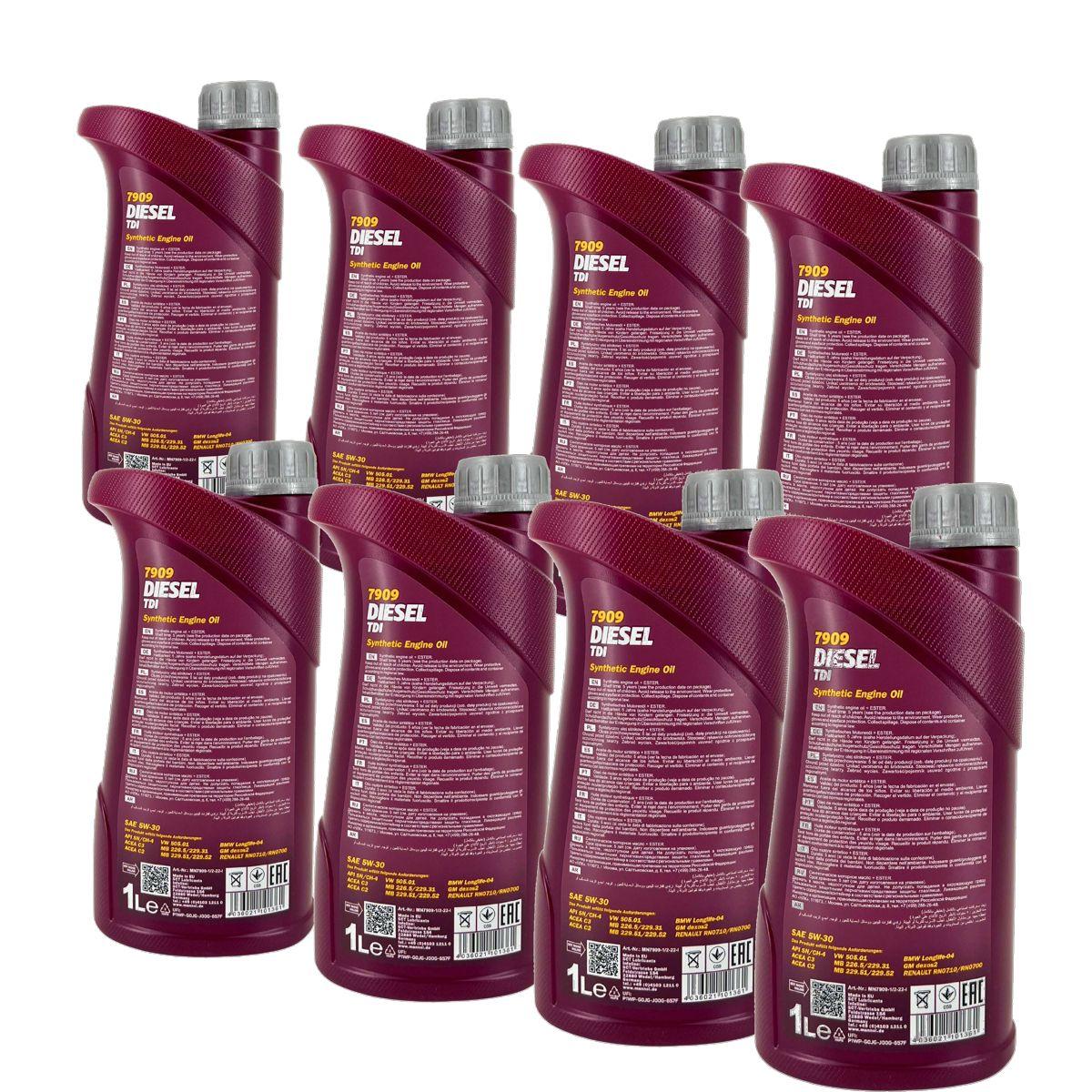 Mannol Diesel TDI 5W-30 8x1 Liter