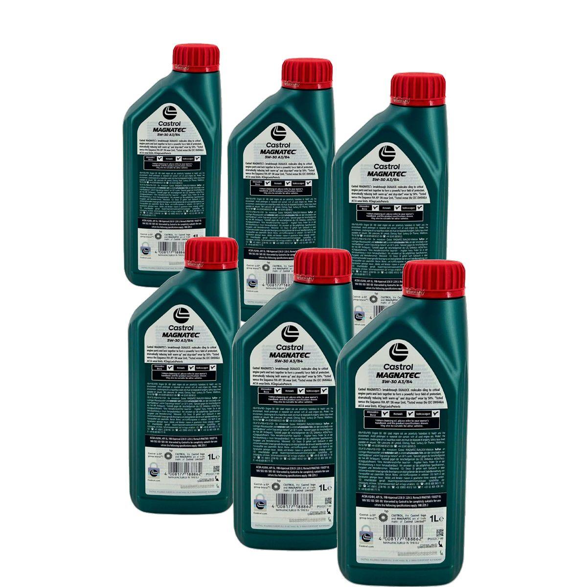 Castrol Magnatec 5W-30 A3/B4 6x1 Liter