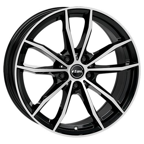 RIAL X12X diamantschwarz frontpoliert 9.0Jx20 5x112 ET35
