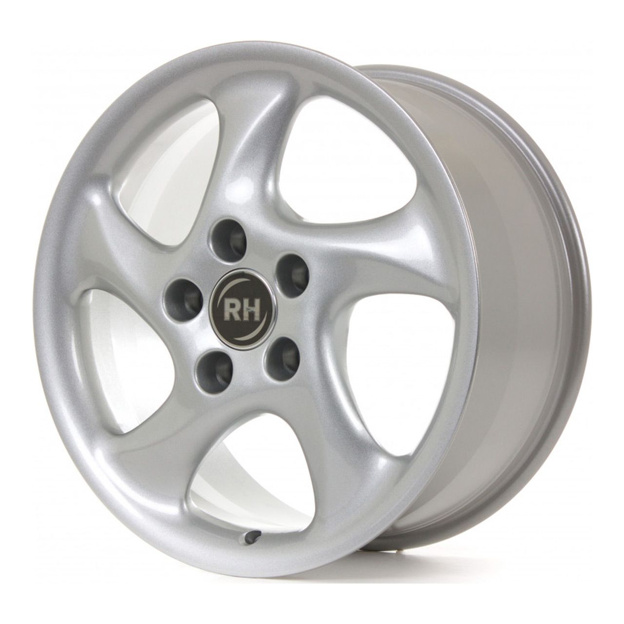 RH AH TURBO silber lackiert 8.5Jx18 5x130 ET46