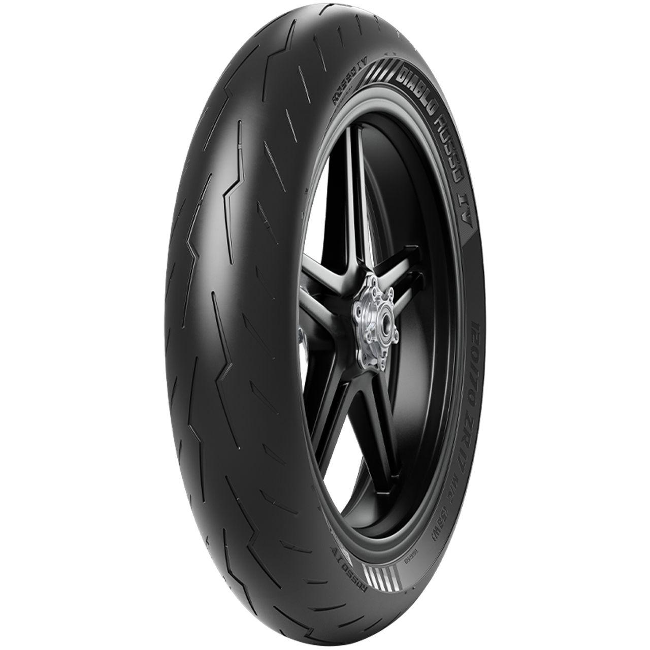 PIRELLI 120/60 ZR 17 M/C TL (55W) DIABLO ROSSO IV BSW