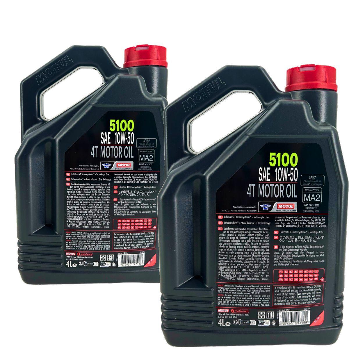 Motul 5100 10W-50 4T 2x4 Liter