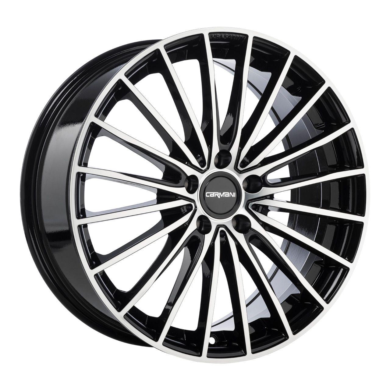 CARMANI 24 KARL black polish 8.0Jx18 5x120 ET35