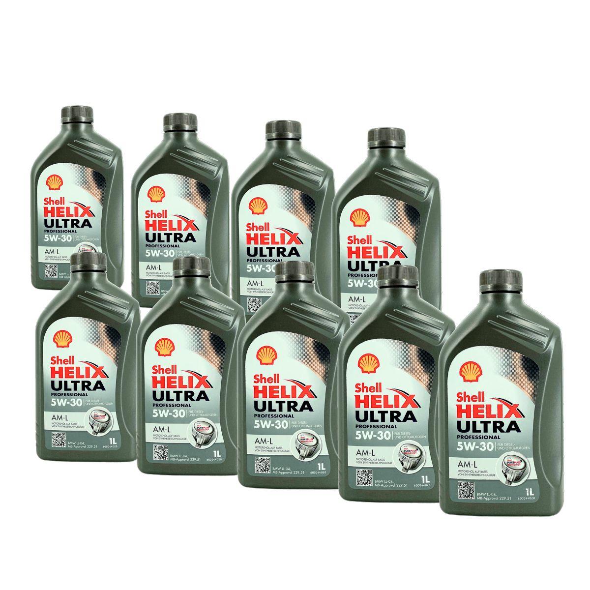 Shell Helix Ultra Professional AM-L 5W-30 9x1 Liter