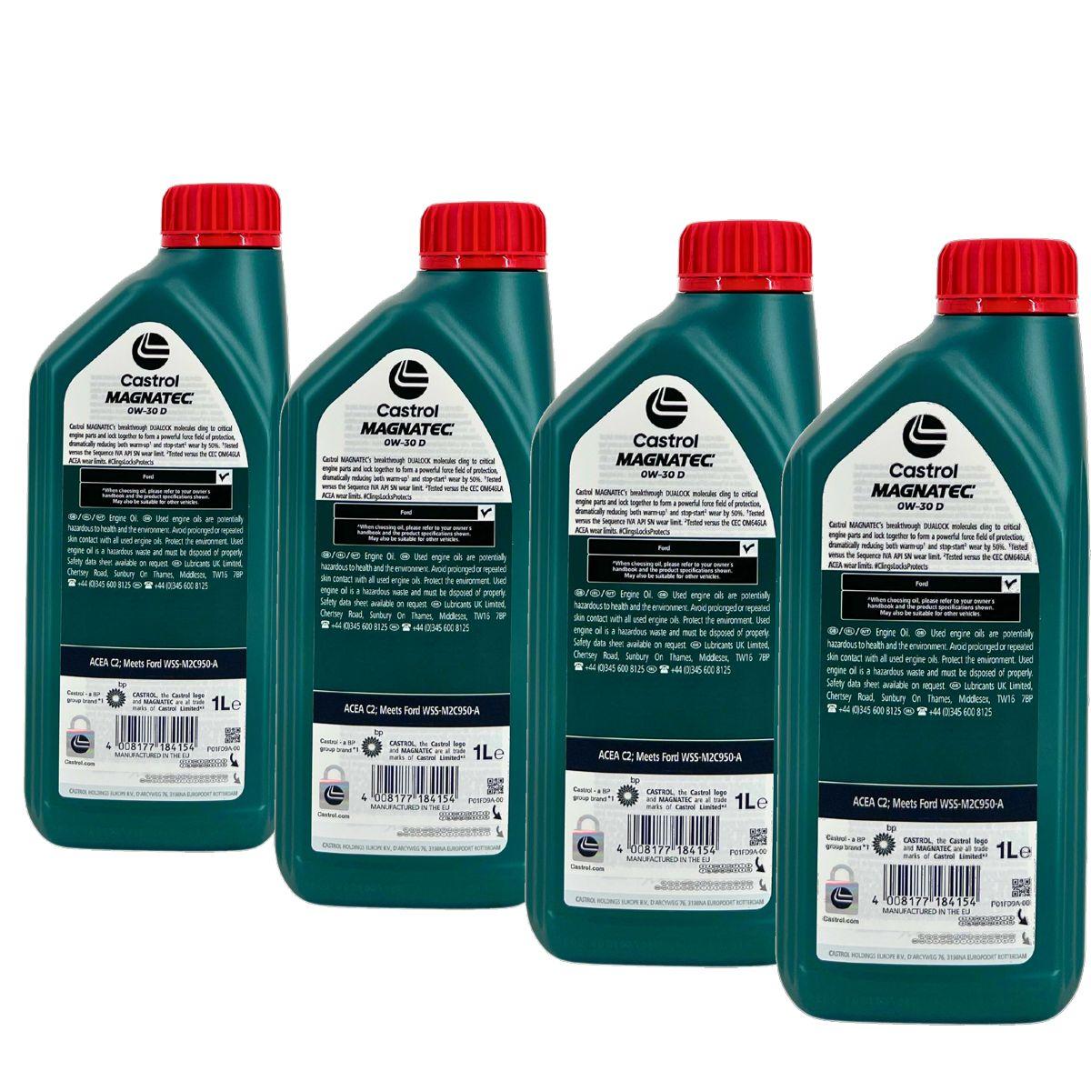 Castrol Magnatec 0W-30 4x1 Liter