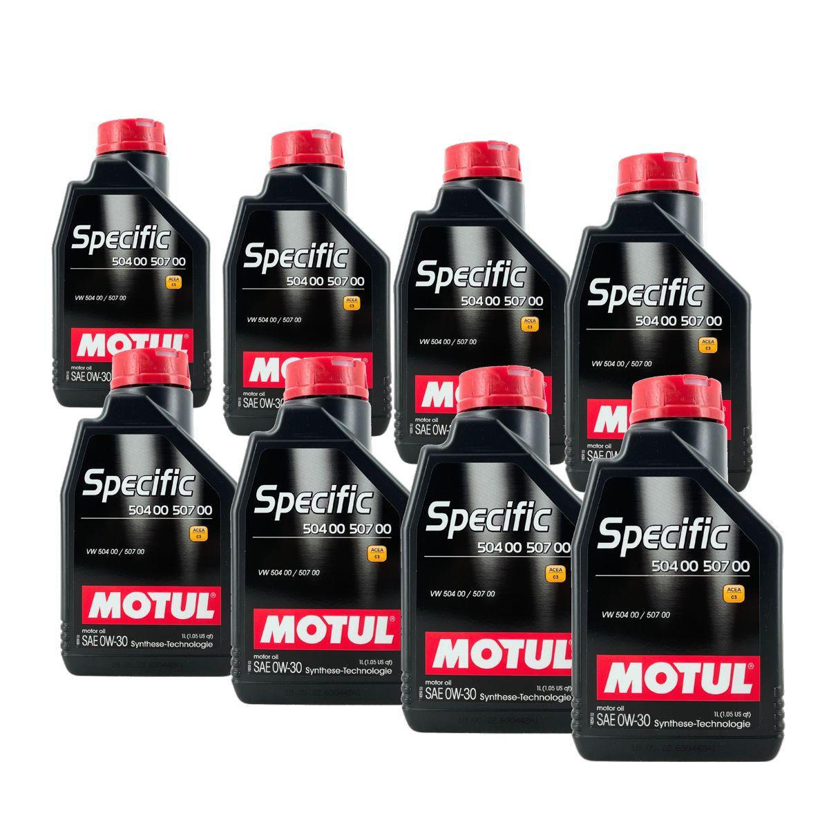 Motul Specific 504 00 - 507 00 0W-30 8x1 Liter
