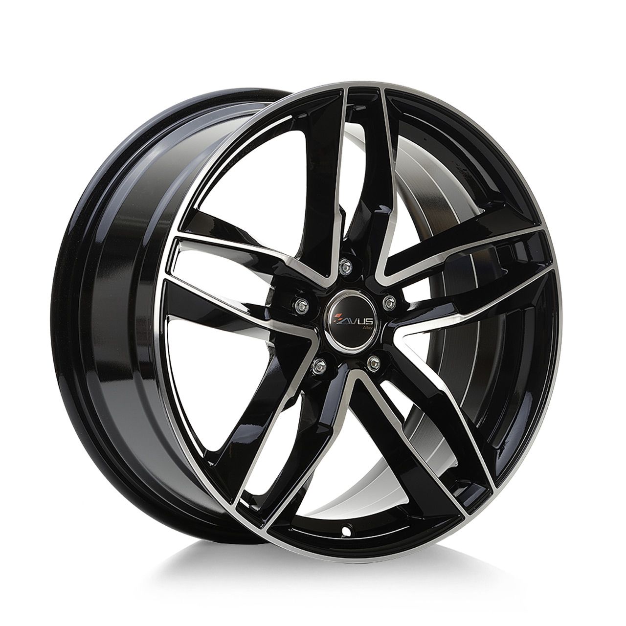 AVUS RACING AF16 black polished 10.0Jx21 5x112 ET30
