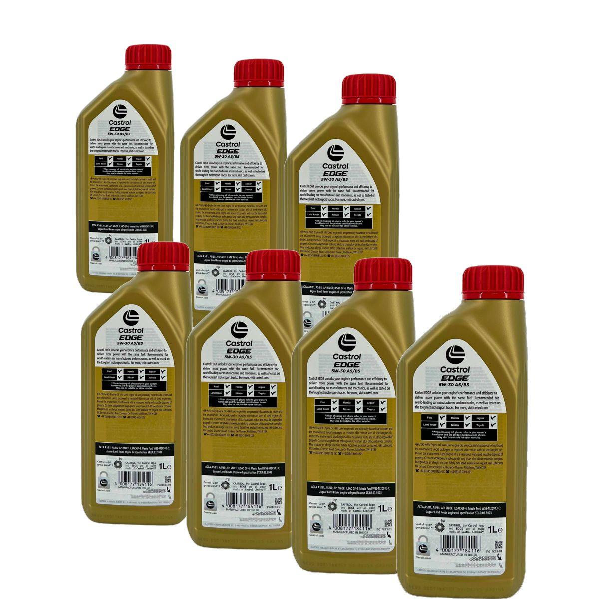 Castrol Edge 5W-30 A5/B5 7x1 Liter