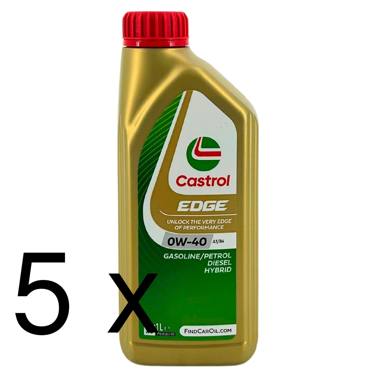 Castrol Edge 0W-40 A3/B4 5x1 Liter