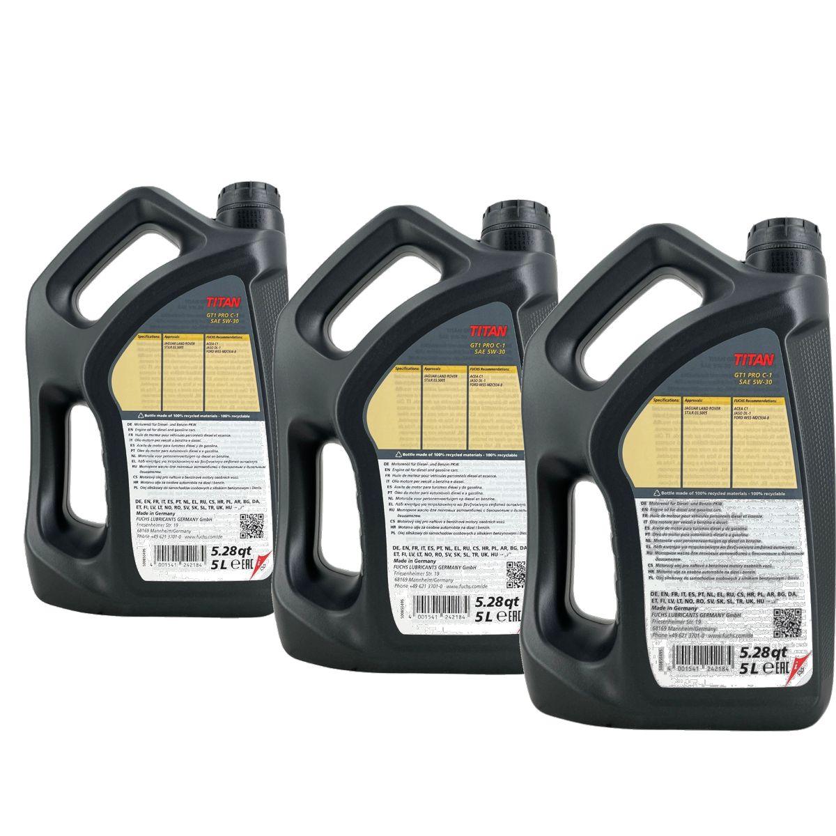 Fuchs Titan GT1 Pro C-1 5W-30 3x5 Liter