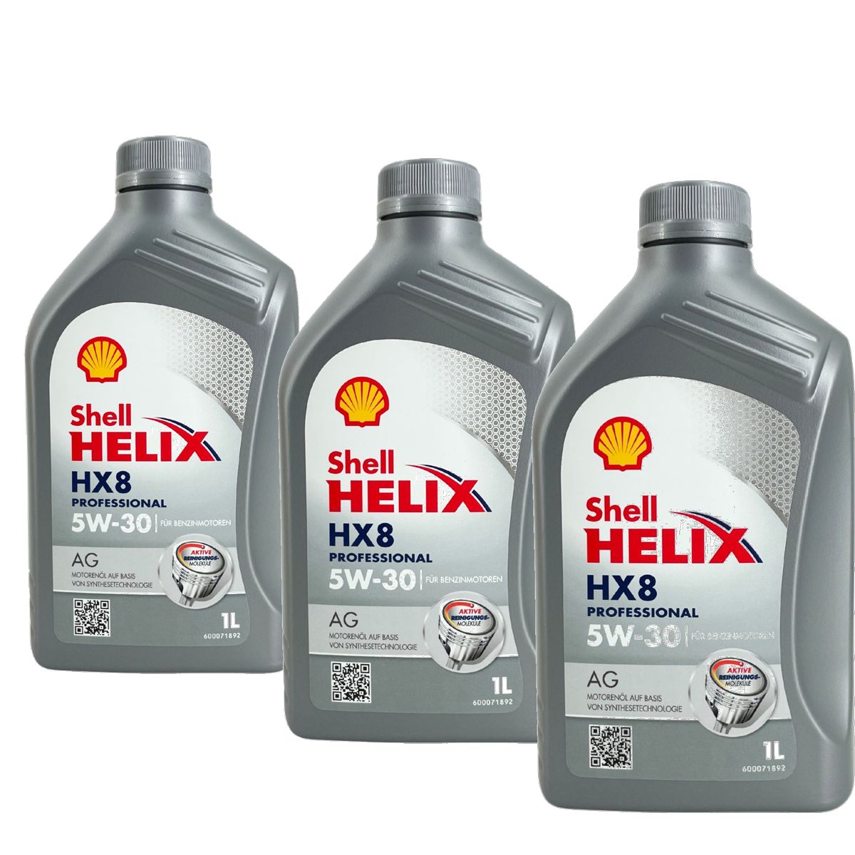Shell Helix HX8 Professional AG 5W-30 3x1 Liter
