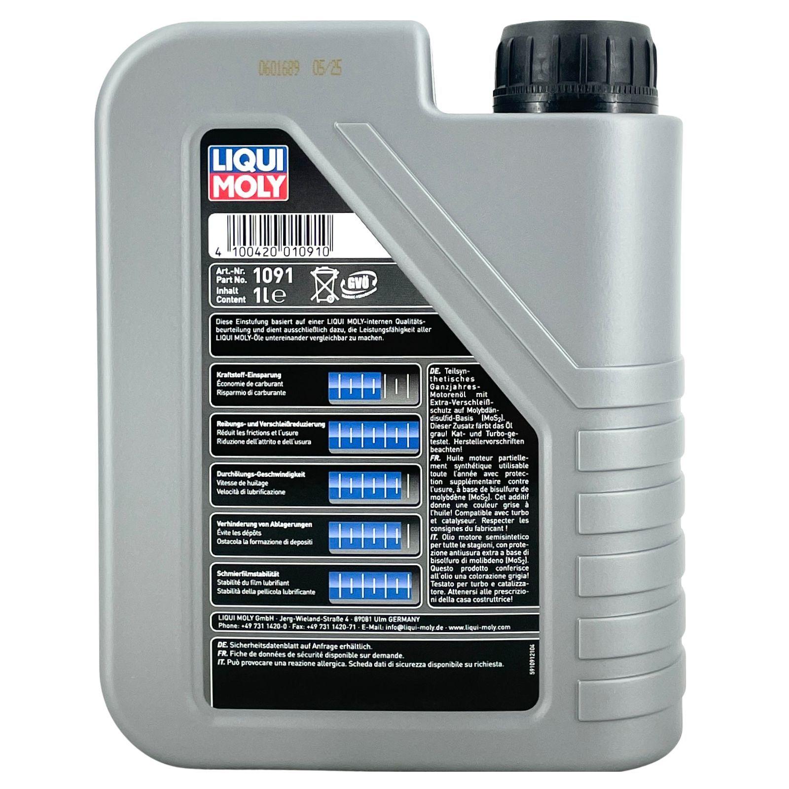 Liqui Moly Mos2 Leichtlauf 10W-40 1 Liter