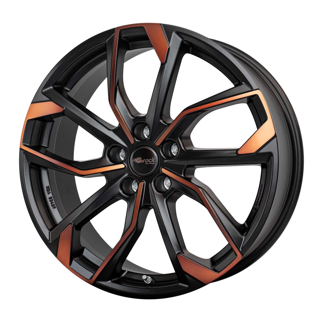 RC-DESIGN RC34 black orange matt (bom) 8.5Jx20 5x112 ET38