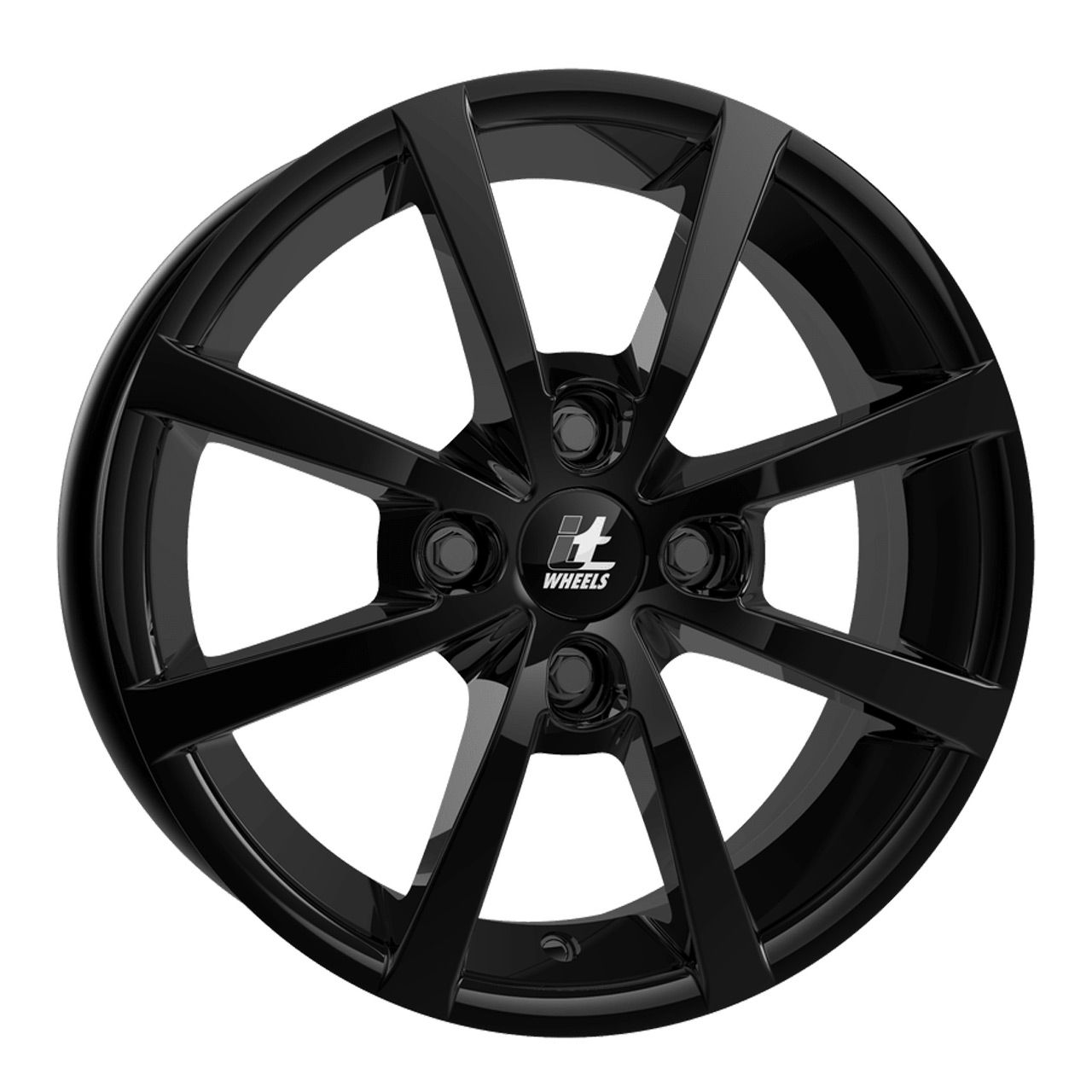 ITWHEELS ALISIA gloss black 6.0Jx15 4x108 ET40