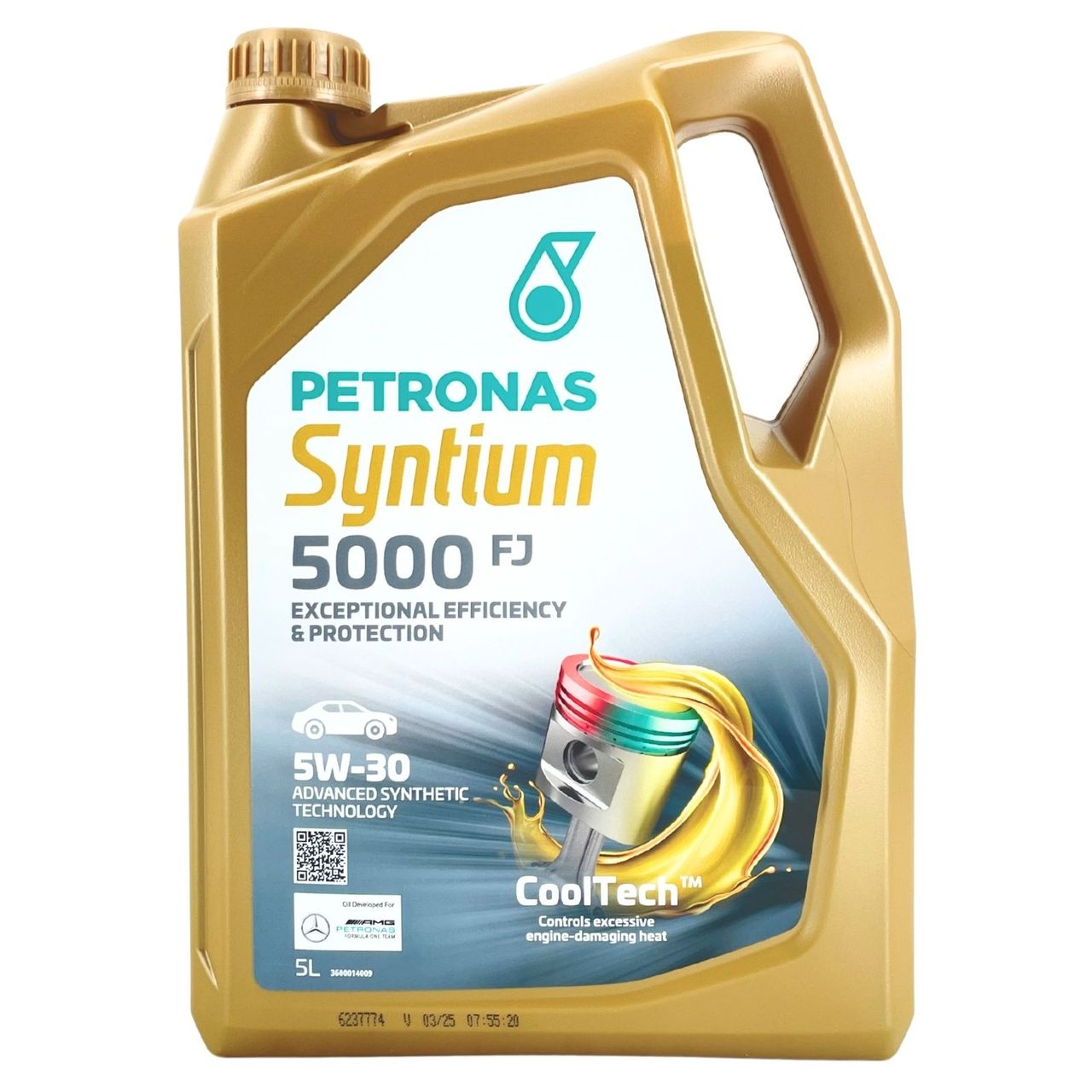 Petronas Syntium 5000 FJ 5W-30 SN 5 Liter