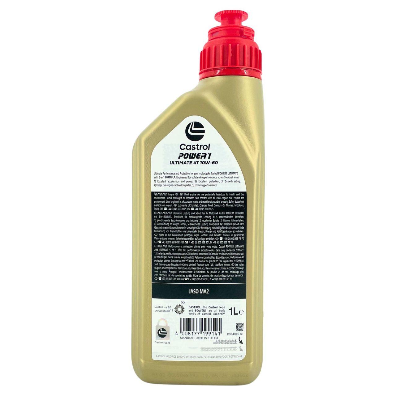 Castrol Power 1 Ultimate 4T 10W-60 1 Liter