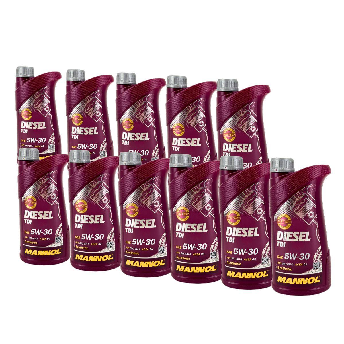 Mannol Diesel TDI 5W-30 11x1 Liter