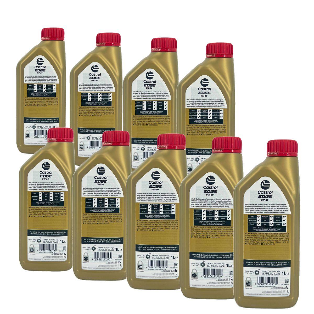 Castrol Edge 0W-30 9x1 Liter