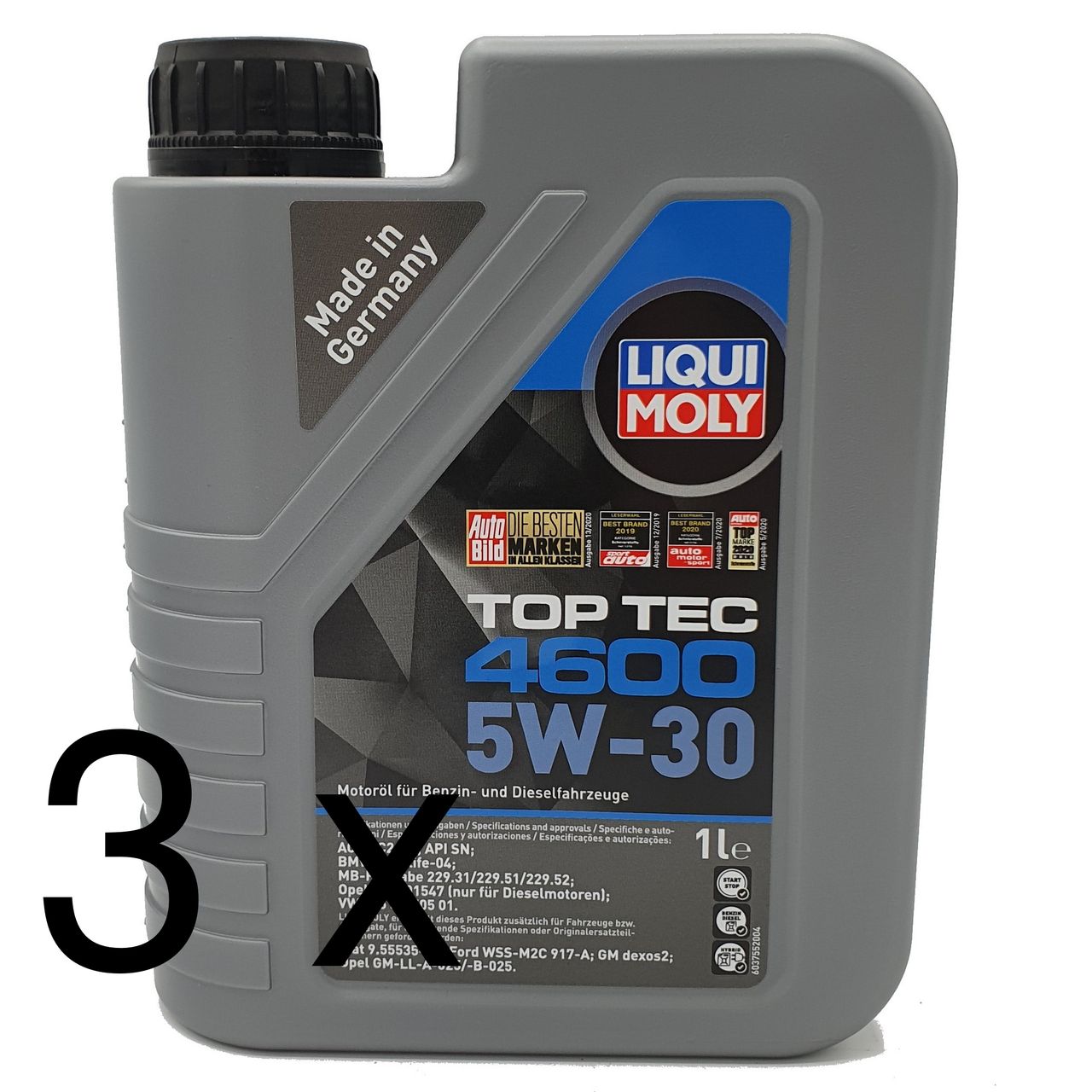 Liqui Moly Top Tec 4600 5W-30 3x1 Liter