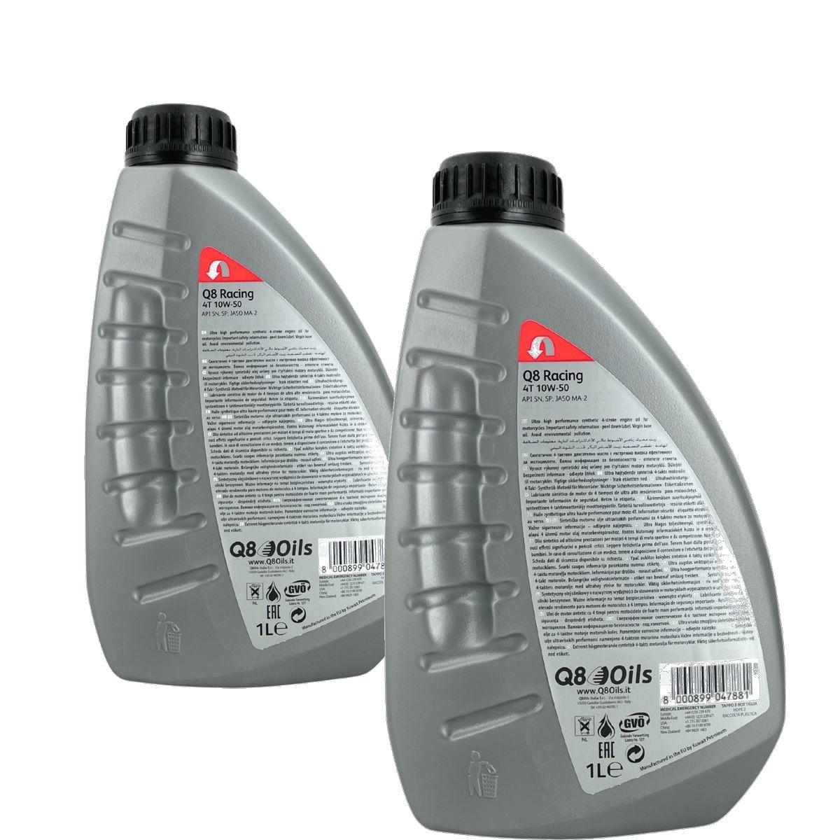 Q8 Racing 4T 10W-50 2x1 Liter