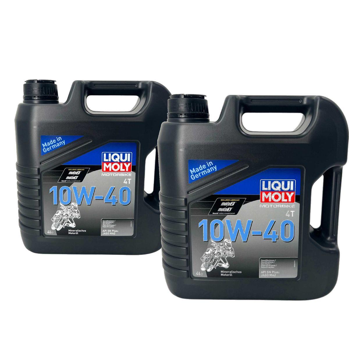 Liqui Moly Motorbike 4T 10W-40 2x4 Liter