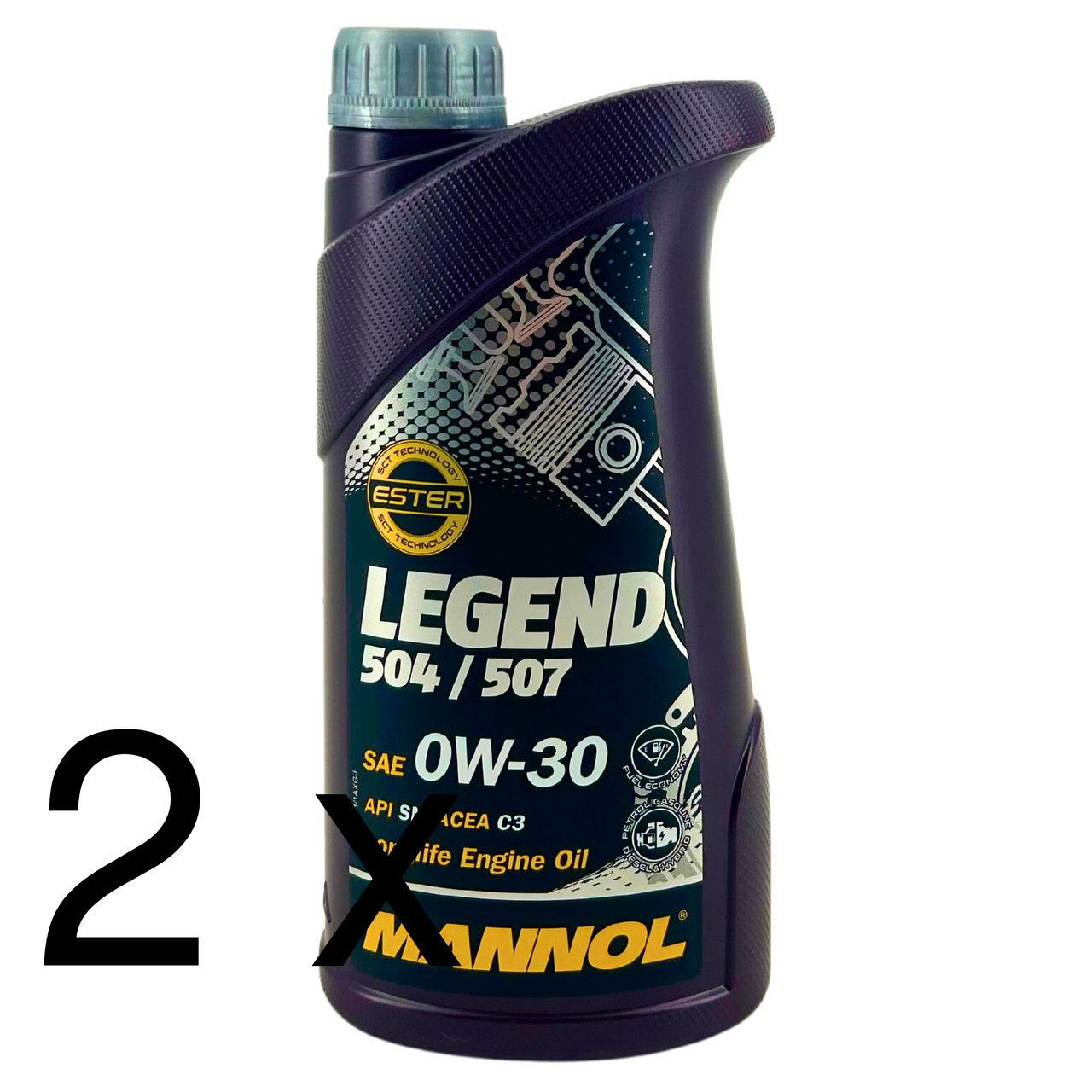 Mannol Legend 504/507 0W-30 2x1 Liter Mannol Legend 504/507 0W-30 2x1 Liter