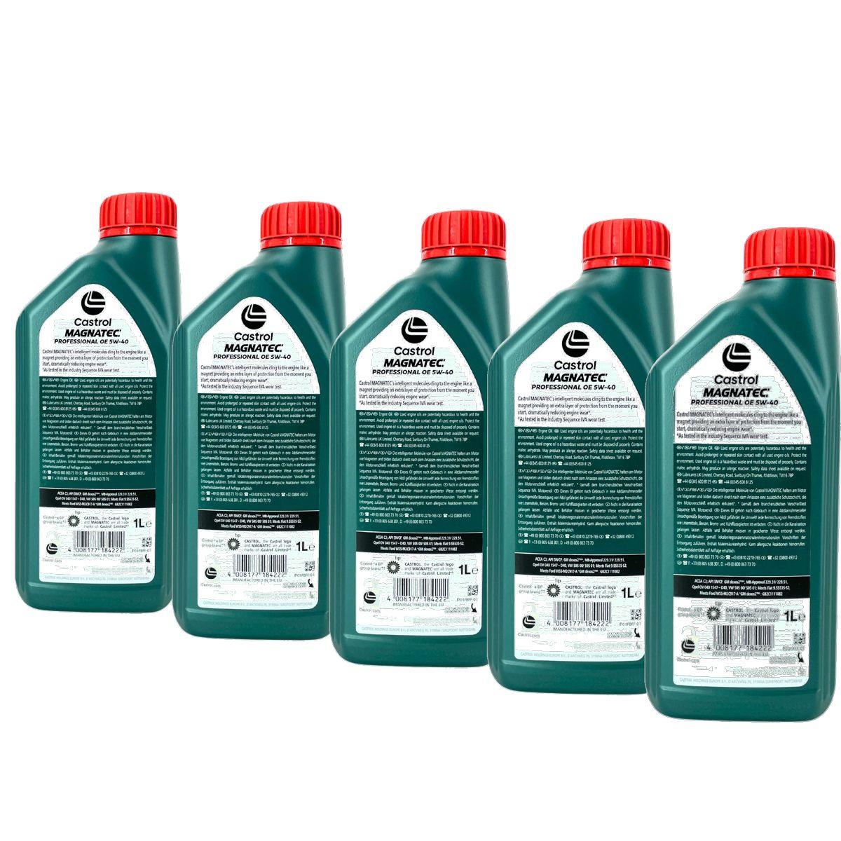 Castrol Magnatec Professional 5W-40 OE 5x1 Liter